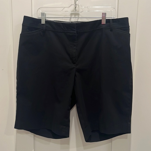 Talbots Pants - Talbots Classic Black Women's Bermuda Shorts
